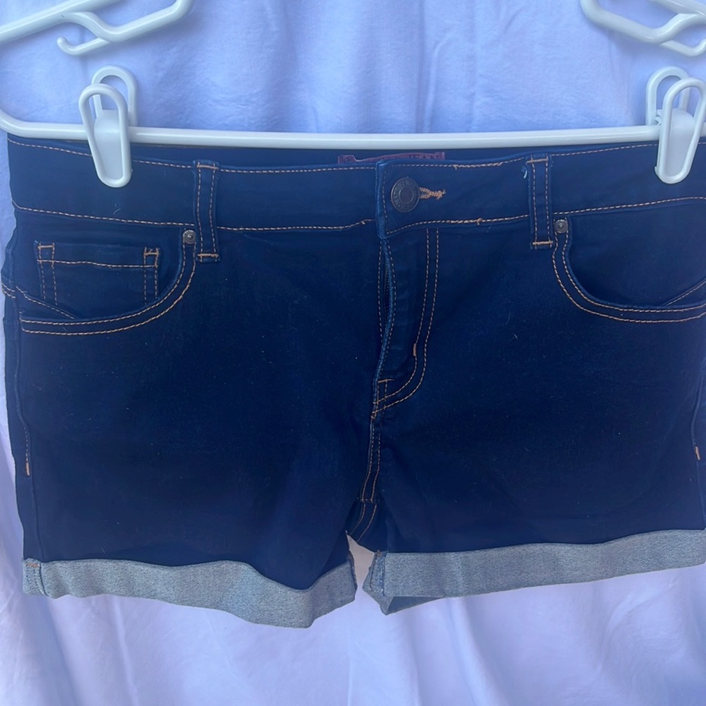 Denim shorts size large
